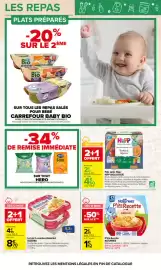 Catalogue Carrefour | LES BABYDAYS page 7: Blédichef BLÉDINA €8,70, Naturnes P'tite Recette €1,12