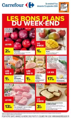 Carrefour | LES BONS PLANS DU WEEK-END (valable jusqu'au 13-09)