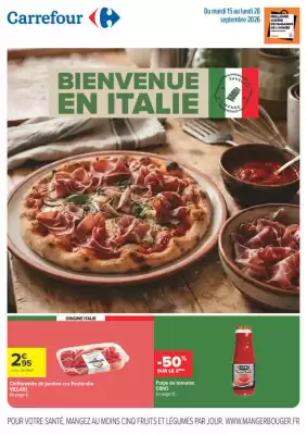 Carrefour | BIENVENUE EN ITALIE (valable jusqu'au 28-09)