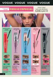 Catálogo Nova Venta Página 34: Vogue - pestañina efecto pestañas de muñeca x 9g €19.950,00