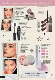 Catálogo Nova Venta Página 44: Pomada para cejas anyeluz tono black código: 45410 €20.400,00, Fijador de cejas €12.000,00