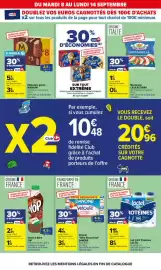 Catalogue Carrefour page 10: YOP Yaourt à Boire €1,57, Casa Azzurra Mozzarella €1,15