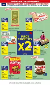 Catalogue Carrefour page 11: TASSIMO Dosettes de café L'Or €18,71, Nutella Pâte à tartiner €4,87