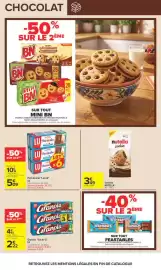 Catalogue Carrefour page 27: LU Petit écolier €5,09, LU Granola €2,22