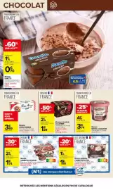 Catalogue Carrefour page 28: LA LAITIÈRE Mousse Irrésistible €1,29, BONNE MAMAN Mousse €3,69