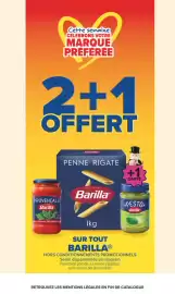 Catalogue Carrefour page 3: Barilla Penne Rigate €5,00