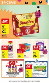 Catalogue Carrefour page 50: COURMAYEUR Eau minérale naturelle €0,98, Carrefour Classic Champignons de Paris €4,57