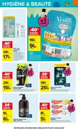 Catalogue Carrefour page 59: Gillette Labs Rasoir rechargeable €15,59, COLGATE Dentifrice €5,27