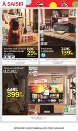 Catalogue Carrefour page 66: HP Imprimante multifonction €139,99, SAMSUNG Téléviseur QLED 4K €399,99