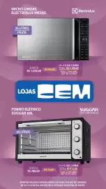 Folheto Lojas Cem Página 59: Forno elétrico suggar 60l €788,00
