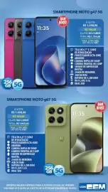 Folheto Lojas Cem Página 62: Smartphone moto g47 5g €1.498,00