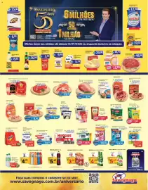 Catálogo Supermercados Savegnago Página 1: Queijo Muçarela Di Fratelli €29,90, Filé de frango Copacol bandeja 1Kg €16,90