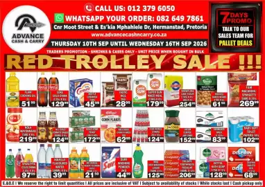 Advance Cash n Carry catalogue week 37 Page 10: Gold Star Yeast €172,99, AQuelle Flavoured Water €39,99