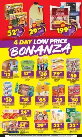 Shoprite catalogue Page 1: Farmer's Choice Chicken €199,99, Glenryck Pilchards €50,00