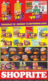 Shoprite catalogue Page 2: Sasko Cake Wheat Flour White Star Super Maize Meal Champion Samp €99,00