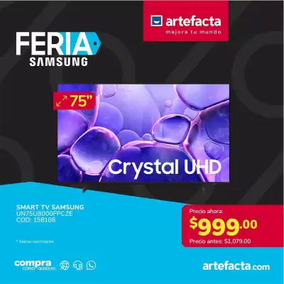 Artefacta (válido hasta 25-09)