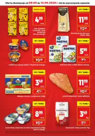 API MARKET gazetka tydzień 37 Strona 6: Ser Bursztyn klinek Old Poland €11,99, Ser topiony plastry Radamer Spomlek €4,99