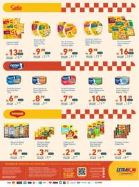 Catálogo Extrabom Supermercados Página 12: Macarrão maggi air fryer €4,99, Tempero maggi meu segredo sabores €2,99