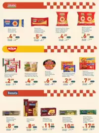 Catálogo Extrabom Supermercados Página 9: Macarrão instantâneo nissin espaguete pronto €7,29, Massa Grano Duro Renata €8,49