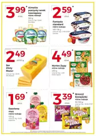 Frac gazetka tydzień 37 Strona 3: Ser Złoty Mazur €2,49, Almette puszysty serek twarogowy €3,99