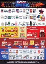 Encarte Bahamas Mix semana 37 Página 2: Vinho de mesa tinto suave são pasqual €10,90, Saudali peça €15,90