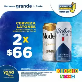 Catálogo Kiosko Página 4: Modelo Especial o Michelob Ultra €66,00