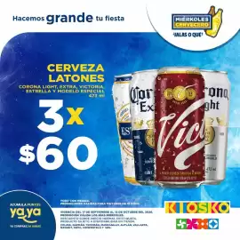Catálogo Kiosko Página 5: Cerveza Latones €60,00