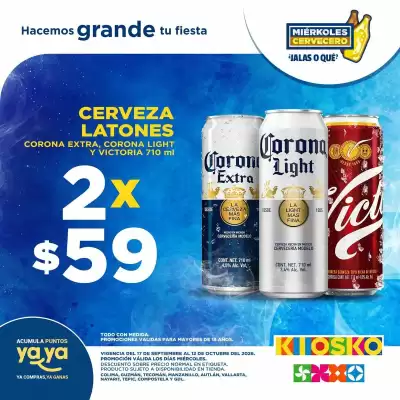 Kiosko (válido hasta 12-10)