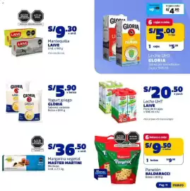 Catálogo Makro Página 11: Laive leche uht €20,50, Panetón Baldaracci €9,50