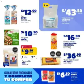 Catálogo Makro Página 12: Unión pre pizza €10,90, Pan Bimbo Sin corteza €12,90