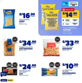 Catálogo Makro Página 14: Redondos bites de pollo €33,90, San Fernando la súper rica de pollo €10,50
