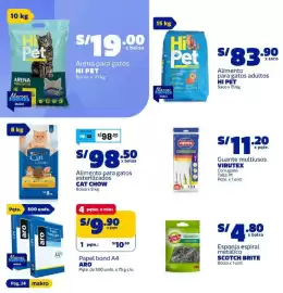 Catálogo Makro Página 24: Hi Pet arena para gatos €19,00, Hi Pet Alimento para gatos adultos €83,90