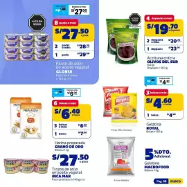 Catálogo Makro Página 8: Gelatina Royal €4,60, Olivos del Sur aceituna entera €19,70