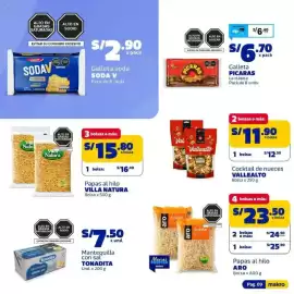 Catálogo Makro Página 9: Villa Natura papas al hilo €15,80, Tonadita mantequilla con sal €7,50