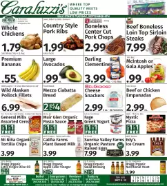 Caraluzzi's flyer week 37 Page 1: BelGioioso cheese snackers €2,99, Caraluzzi's pure poultry whole chickens €1,79