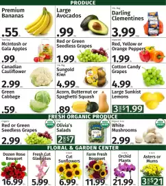 Caraluzzi's flyer week 37 Page 4: Canadian Cauliflower €2,99, Zespri sungold kiwi €4,99