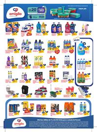 Catálogo Amigão Calçados Página 8: Lava Roupas em Pó Tixan Ypê €20,98, Limpador Multiuso Perfumado Uau €3,79