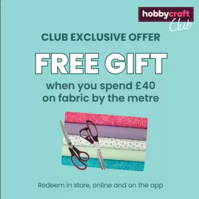 Hobbycraft catalogue (valid until 29-09)