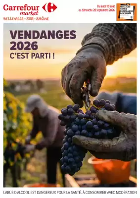 Carrefour Market | VENDANGES 2026 C’EST PARTI ! (valable jusqu'au 20-09)