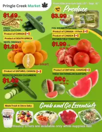 Pringle Creek Market flyer week 37 Page 2