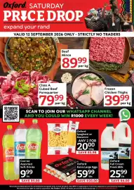 Oxford Freshmarket catalogue Page 1: Oxford Extra Large Eggs €59,99, Oxford Eataly Spaghetti or Macaroni €20,00