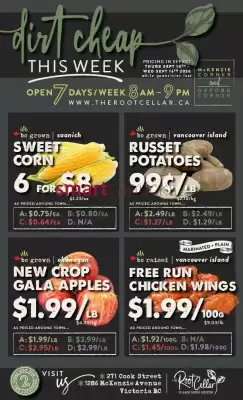 The Root Cellar (valid until 16-09)