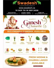 Swadesh Supermarket flyer week 37 Page 1