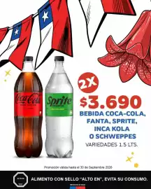 Catálogo OXXO Página 1: Sprite - bebida coca-cola, fanta, , inca kola o schweppes €3.690,00