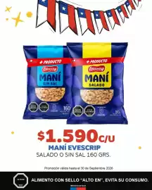 Catálogo OXXO Página 5: Evercrisp - maní evescript €1.590,00