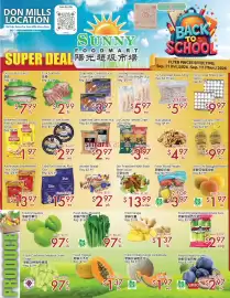 Sunny Food Mart flyer week 37 Page 1