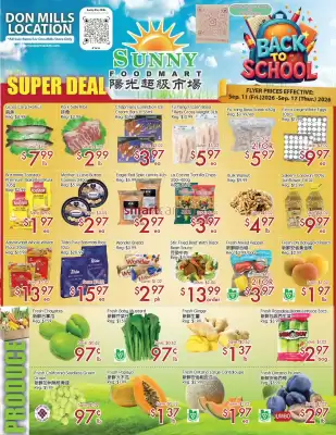 Sunny Food Mart (valid until 17-09)