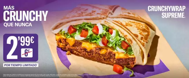 Folleto Taco Bell Página 1