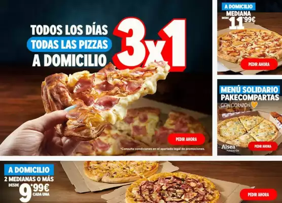 Domino's Pizza (válido hasta el 23-09)