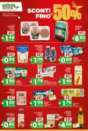 Volantino Extra Supermercati Pagina 2: Muller Yogurt Fruit Passion €0,69, Valfrutta Mais italiano €1,79